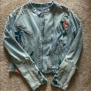 Blanknyc studded jean jacket